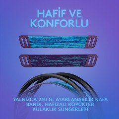 Logitech G G335 Kablolu Oyuncu Kulaklığı Siyah
