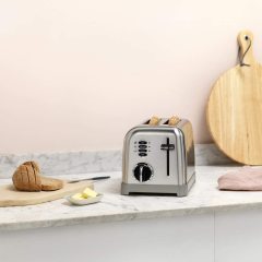 Cuisinart CPT160E 2 Hazneli Paslanmaz Çelik Ekmek Kızartma Makinesi