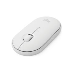 Logitech M350 Pebble Sessiz Kompakt Beyaz Kablosuz Mouse