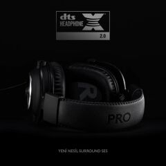 Logitech G Pro X 7.1 Surround Siyah Oyuncu Kulaklığı