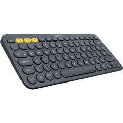 Logitech K380 Kompakt Kablosuz Türkçe Bluetooth Klavye Siyah