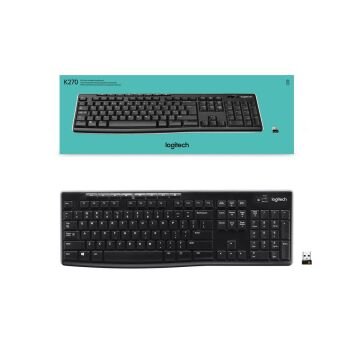 Logitech K270 Tam Boyutlu Kablosuz Türkçe Klavye