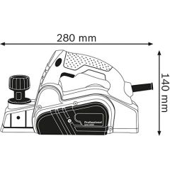 Bosch Professional GHO 6500 Planya